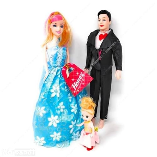 Image of Kids Mandi Fashion Doll Set - Alia Doll Fashion Model | Movable Plastic Doll with Pretty Dress-Up | Role Play & Collectible Toy | Ideal Gift for Girls