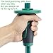 Mason Chisel With Hand Guard, 12 inches (30 cm) Heavy Duty Flat End Rock Concrete Mortar Stone Chisel for Demolishing Carving Scaling Breaking Hounding