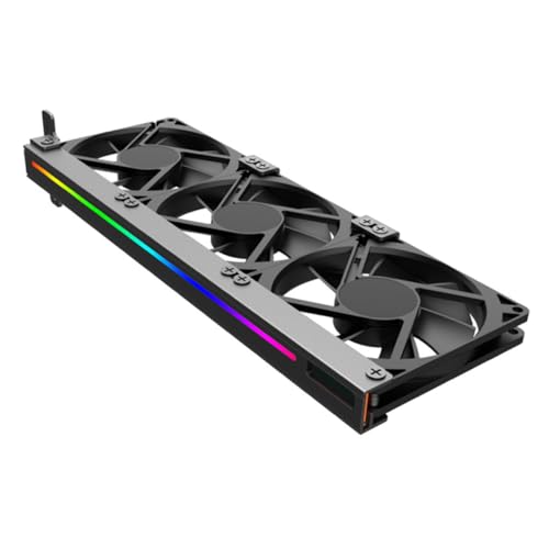 DOITOOL Argb Graphics Card Cooling Fan Silent GPU Cooler with Rgb Lighting for Desktop Chassis Pci Auxiliary Cooling