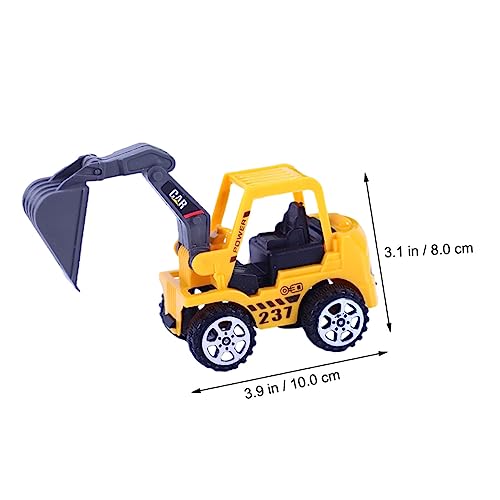 Toyvian 30 Peças Brinquedo De Veículo De Construção Brinquedo De Carro De Engenharia Modelo De Carro