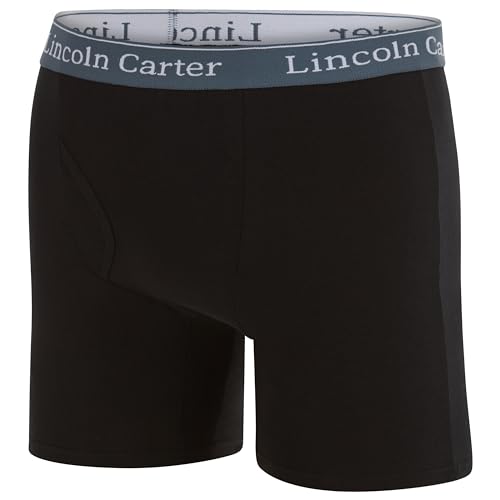 Mens Cotton Stretch Boxer Briefs, Fly or No Fly - Breathable Anti Chafing Tagless, Underwear for Men Multipack3