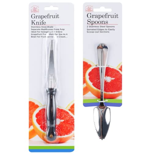 Better Houseware Grapefruit Spoon and Knife Set