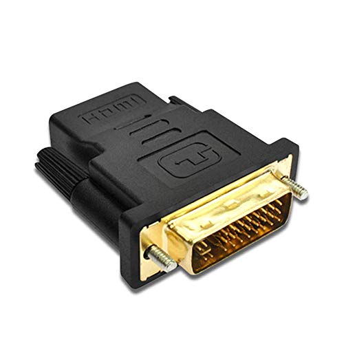 Adaptador Conector Dvi Digital Macho 24+5 Para Hdmi Fêmea
