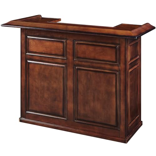 RAM Game Room 60-inch Chestnut Bar