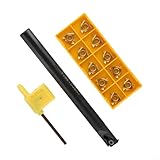 SNR0013M16 Barra di alesatura per tornio con 10 inserti filettati in carburo 16IR AG60 per...