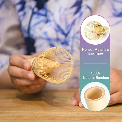 Cede noo Matcha Whisk Set (Sky Blue)