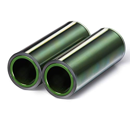 image for 25NINE BMX Bike Pegs – Aluminum Core with PC Outer Sleeve – Green
