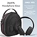 ZUJFPL EVA Hard Shell Case for JBL TUN 670NC/520BT/770NC/720BT and JBL Live 670NC/770NCand Anker Soundcore Life Q20i Wireless Headphones, Premium Travel Protective Headphone Storage Bag - Black
