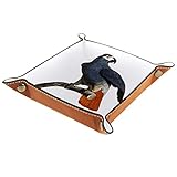 STABIL UND LANGLEBIG: Das Tablett aus Mikrofaserleder und 300Dpvc-Material mit feiner Verarbeitung ist wasserdicht, kratzfest und leicht zu reinigen. Wischen Sie es einfach mit einem sauberen, feuchten Tuch ab und es ist kein Schleifmittel erforderlich