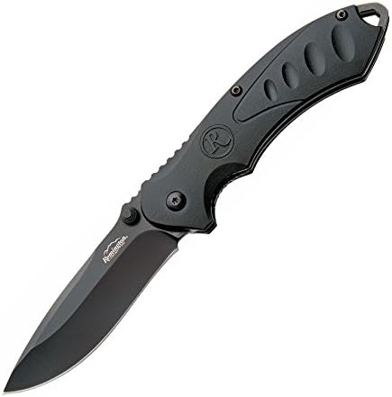 Remington Cutlery R11616 F.A.S.T. 2.0 Large Assisted Open Folding Knife with Black Oxide Blade, 5-Inch, Black