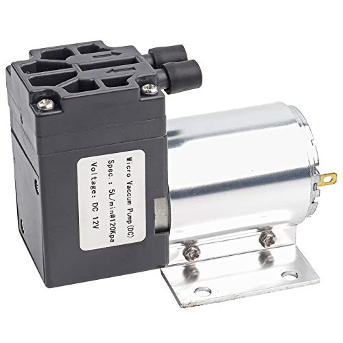 Mini pompe à vide 12V 5l/min faible bruit pour prélèvement de gaz - 3