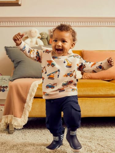 Boys Sweatshirts Casual Sweatshirts Cotton Sweatshirts Long Sleeve T-shirts Crew Neck Cartoon Tops for Boys-4983