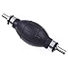 2Pcs Bulb Type Rubber Fuel Transfer Vacuum Fuel Line One Way Fuel Valve Fuel Pump Line Hose Hand Primer Gasoline Petrol Diesel Pump For Marine Boat 6mm 9001080A (3/8)