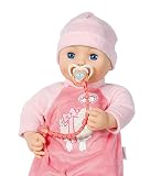 Baby Annabell Smoczek z klipsem - dla małych dzieci od 3 lat - łagodzi lalkę do snu - łatwy dla małych rąk (1 sztuka, różne wzory)