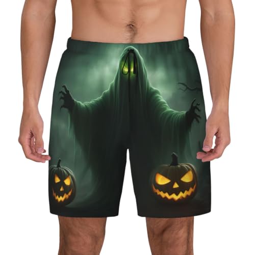 Short de bain homme respirant maillot léger beachwear Halloween