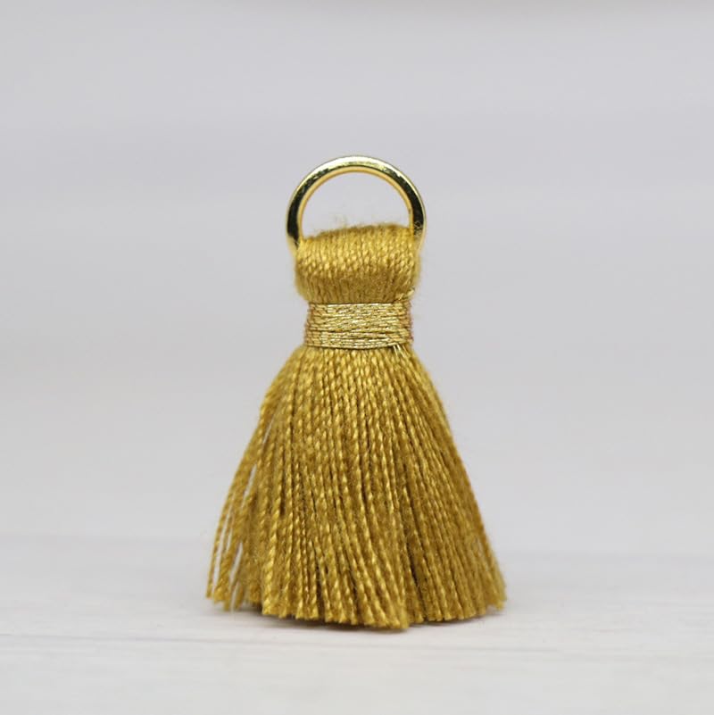 Nappe In Cotone 3 Cm 100 Mini Ciondoli A Nappa In Cotone - Frange 3 Cm Per Orecchini, Portachiavi Fai Da Te Nappe Per Fai Da Te Gioielli