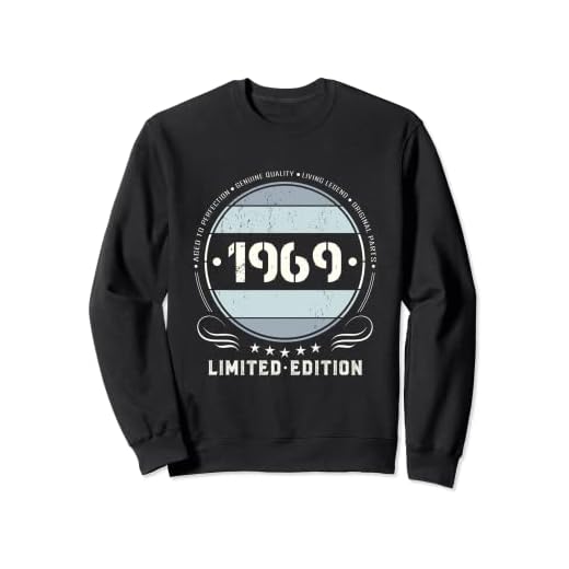 Camisetas vintage de 1969 para mujer, retro, divertidas, cumpleaños de 1969 Sudadera