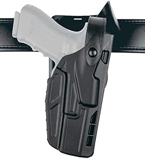 Safariland 7365 ALS/SLS, Level 3 Retention Duty Holster, Low Ride, Fits: Glock 19,19X,25, 32, 44, 45 Gen3-5; 23 Gen3-4 BBL4- Black - STX Plain, Left Hand