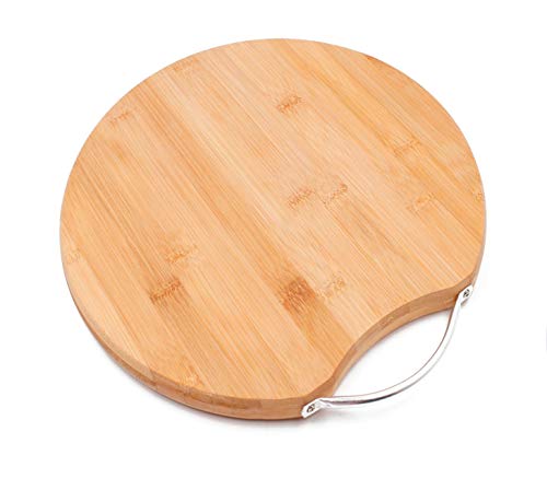 TABLA CORTAR REDONDA BAMBU 40 X 1,8 CM Tabla Corte, Tabla Redonda, Tabla Bambu Con Asa, Tabla Con Mango, Tabla Corte Redonda, Tabla Cortar Bambu, Tabla Redonda Xl Cover