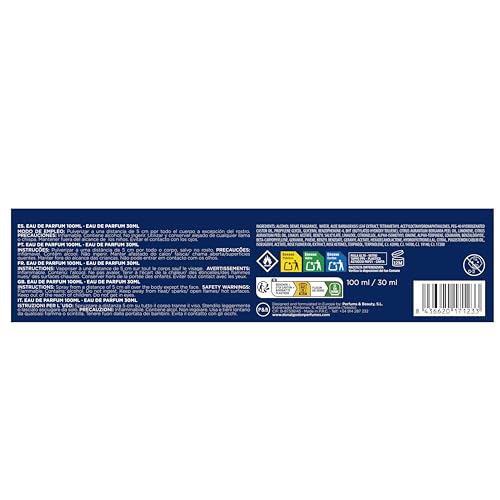 Don Algodón Set Eau de Parfum Mujer | 100 ml + 30 ml | Perfume floral gourmand con lirios del desierto, coco e iris | Fragancia intensa, femenina y elegante | Ideal para regalo - imagen 5