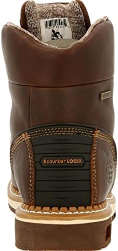 Georgia Boot Men's AMP LT Wedge Industrial Boot, Brown, 12 Wide | Image 3