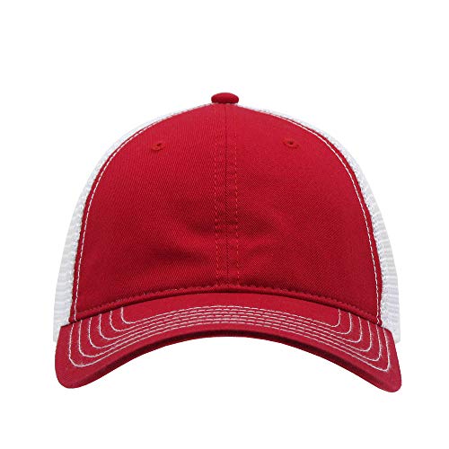 Image of The Vintage Year Washed Cotton Unstructured Soft Mesh Adjustable Trucker Baseball Cap