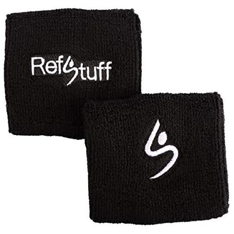RefStuff RefSweatbands Football Referee Sweatbands Wristbands (Pair) Cover