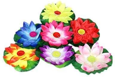 10 Pack Floating Lotus Candle