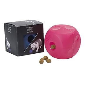 Kruusebustersoftminifeedercubefordogsdogfeedertoycanineslowfoodfeedermagentared Urban Country Home Decor Kruuse buster soft mini feeder cube for dogs dog feeder toy canine slow food feeder magenta red urban country home decor