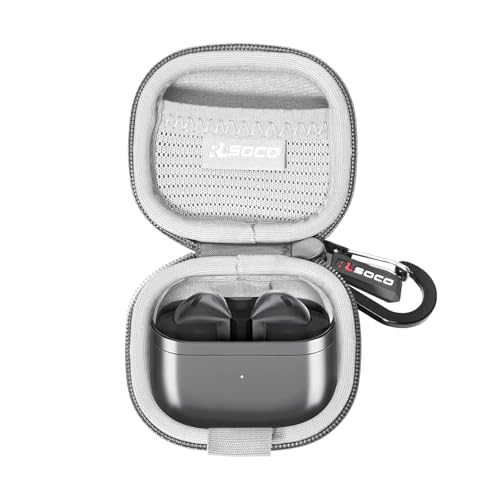 FOR Galaxy Buds3/Buds 3 Pro �P�[�X ���[�P�[�X �J�o�[ Galaxy Buds3 Pro/Galaxy Buds3 ���C�����X�C���z�� �Ή� (�O���[�j