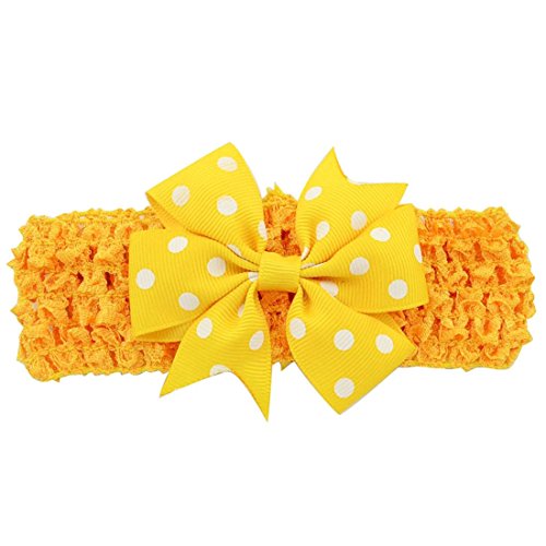 Yoy 18Pcs Fashion Baby Girls Boutique Hair Accessories Bands Headbands Set With Bows #TOP4