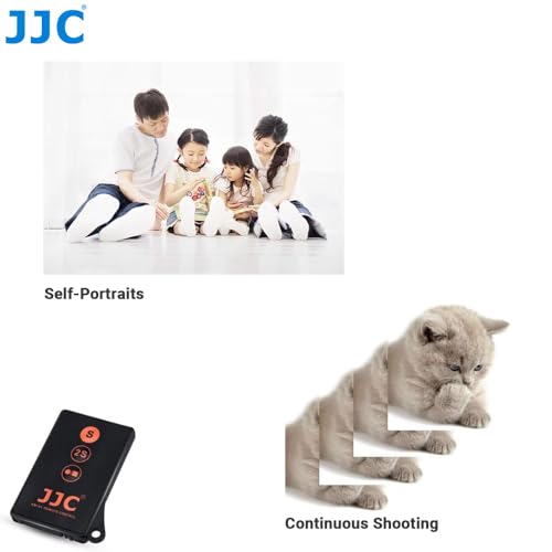 JJC Wireless IR Disparador Remoto para Alpha NEX A7 Series Kameras Replacement of Sony RMT-DSLR1 & RM-DSLR2 - imagen 5