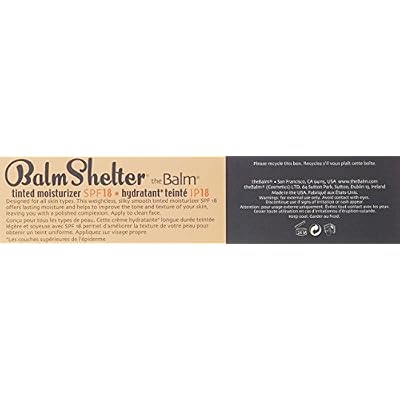 theBalm BalmShelter Silky-Smooth Tinted Moisturizer, Dark
