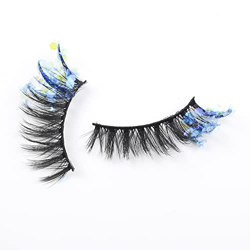 Color Kit Lashes (Blue) #TOP4