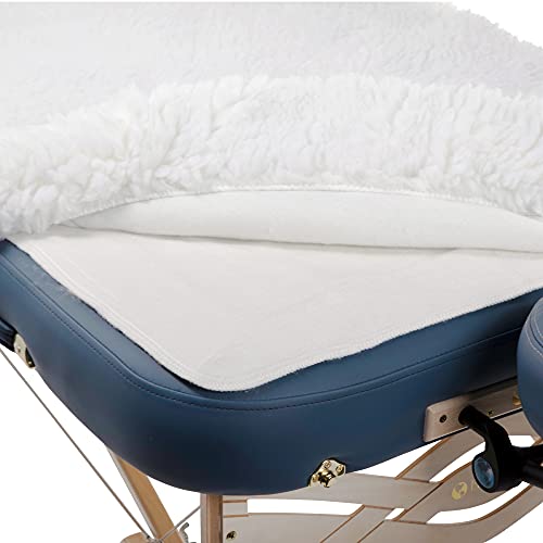 Earthlite Dlx Fleece Massage Table Warmer & Fleece Pad – Washable, Digital, Up To 135F, Auto Shut-Off (1” Fleece) #TOP2