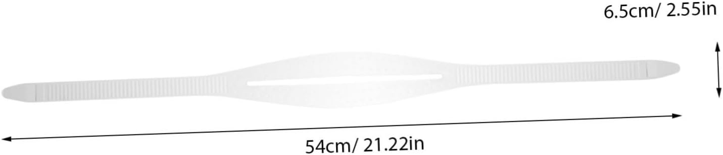 2pcs Adjustable Silicone Swim Goggles Straps Comfortable Lightweight Headband for Diving Swimming Replaceable Design for Enhanced Fit Security