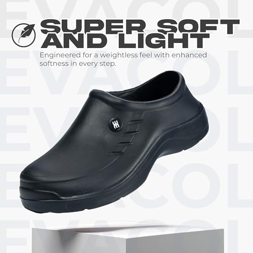 Image of Non Slip Shoes for Women - Slip On Clogs, Comfortable Work Shoes