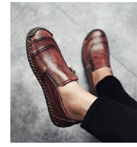 Men’s Casual Leather Fashion Slip-on Loafers Shoes Men's Casual Shoes Men's Driving Shoes4