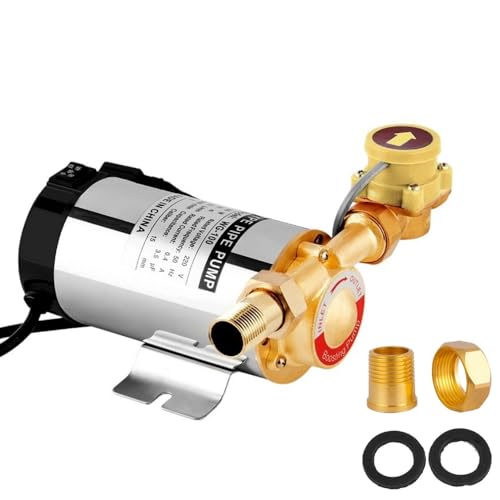 Bomba de agua de refuerzo automática electrónica para ducha de casa lavadora bomba refuerzo de presión de agua a chorro para hogar fregadero cocina (150W)