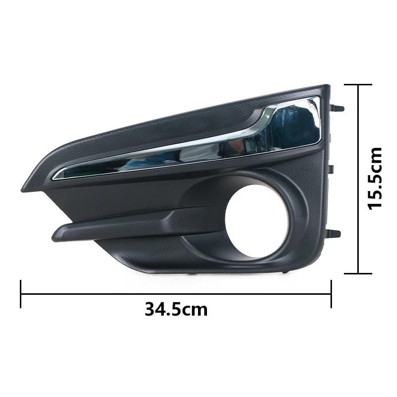 Cubierta de faro antiniebla delantero para Subaru Impreza 2017 2018 2019, rejilla 57731FL050 2