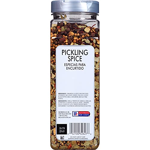 McCormick Culinary Pickling Spice, 12 oz - One 12 Ounce Container of Mixed Pickling Spice, Best for Seasoning Pickles, Corned Beef, Pot Roasts and More - Thumbnail 3