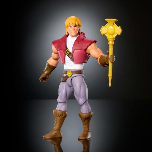 Les Maîtres de ' Univers Origins Figurine Cartoon Collection Prince Adam 14 cm - vue 4