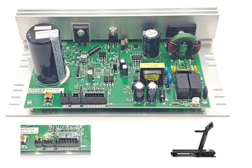 MC1618DLS 386762 Treadmill Control Board, Compatible with Icon|Proform|NordicTrack Treadmill Motor Board 8 pins ZC0547 Treadmill Motor Controller 398056 386816 398076