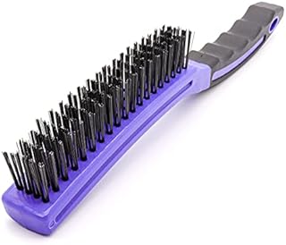 COTTAM Heavy Duty Steel Wire Scratch Brush - For Surface Preparation & Removal of Rust , Paint, Coatings, & Debris