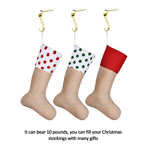 Support chaussette de Noël sans perçage pour cheminée Sunshane
