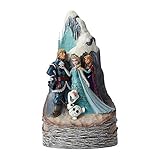 Jim Shore for Enesco Disney Traditions Frozen Carved by Heart Figurine, 9