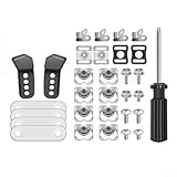 Robuste et fiable : maintient les garde-corps, visières, plaques frontales et sangles solidement installés pour les jours de jeu, aidant à maintenir la protection et la performance sur le terrain.