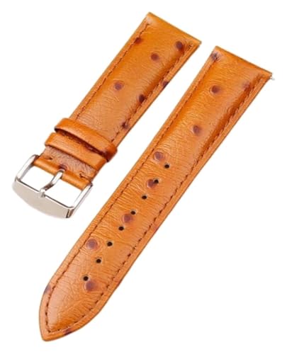 Bracelet de montre en cuir de vachette grainé 18mm 20mm 22mm