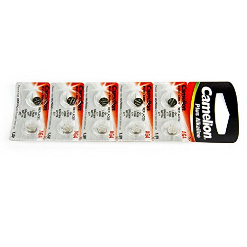 10 camelion ag4 / lr66 / 177 / 377 / lr626 pile bouton longue durée de vie (date d'expiration marqué)