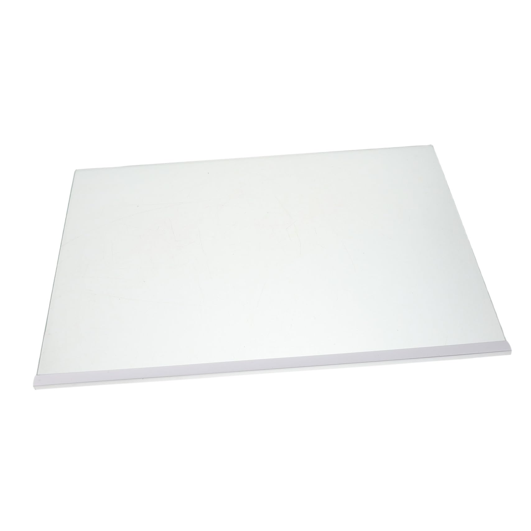 NOLITOY Estante de repuesto de vidrio templado con borde envuelto para frigorífico, 400 x 280 mm, ideal para organización de alimentos en cocina y nevera